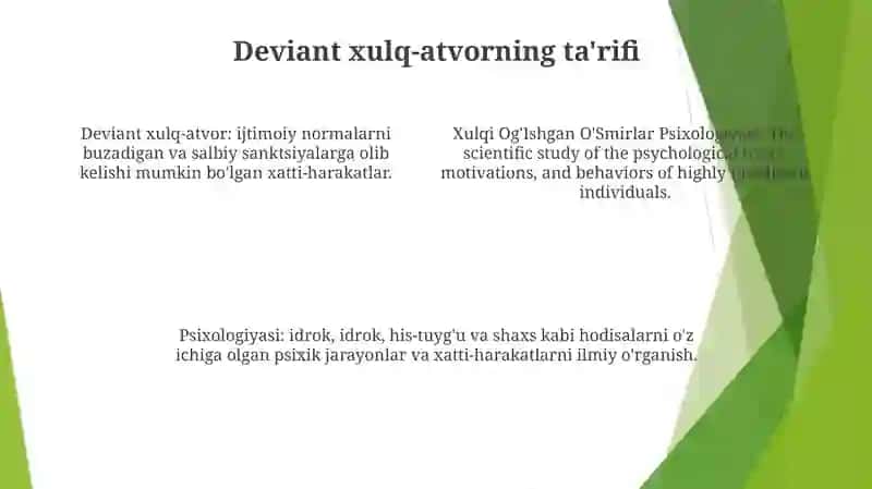 Xulqi Og’Ishgan O’Smirlar Psixologiyasi 3