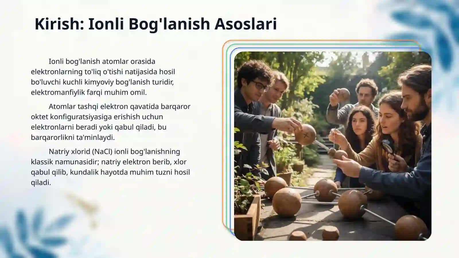 Ionli bog'lanish 3