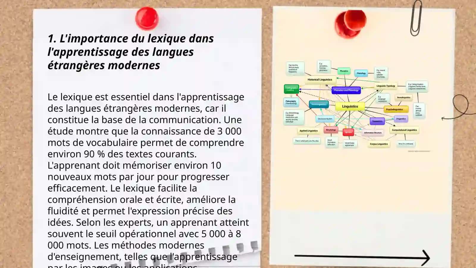 Les problèmes liés au travail sur le lexique dans la méthode moderne de l'enseignement des langues étrangères 3