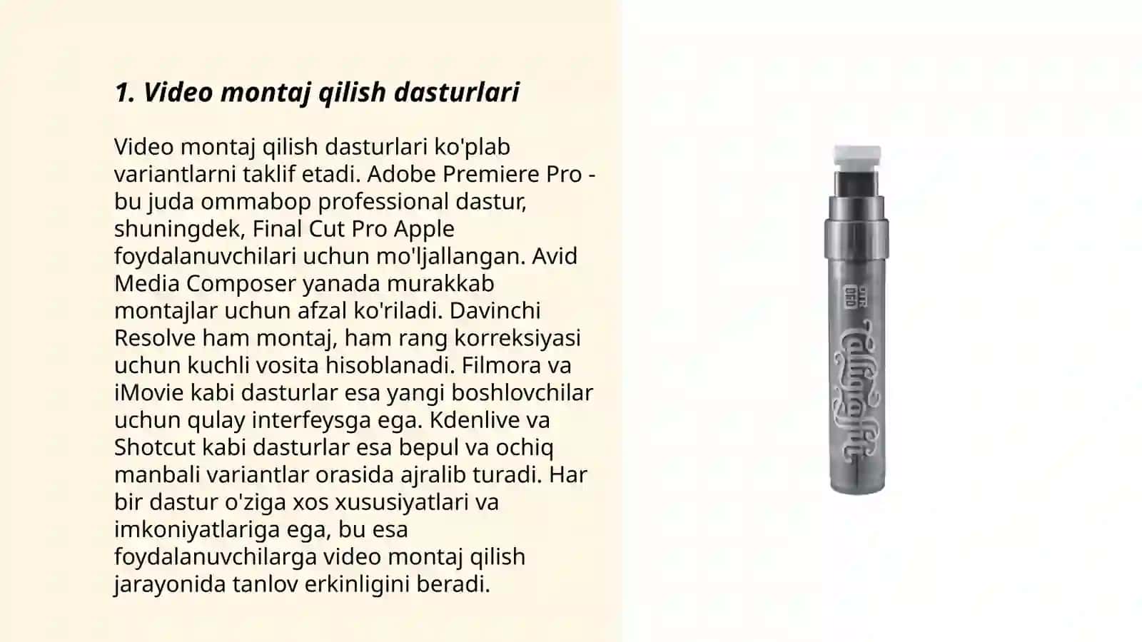 Vedio marker dasturlari 3