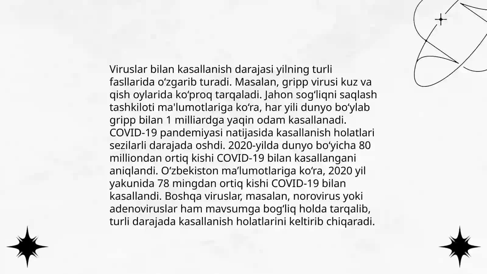 Viruslar bilan kasallanish darajasi aniqlash 3