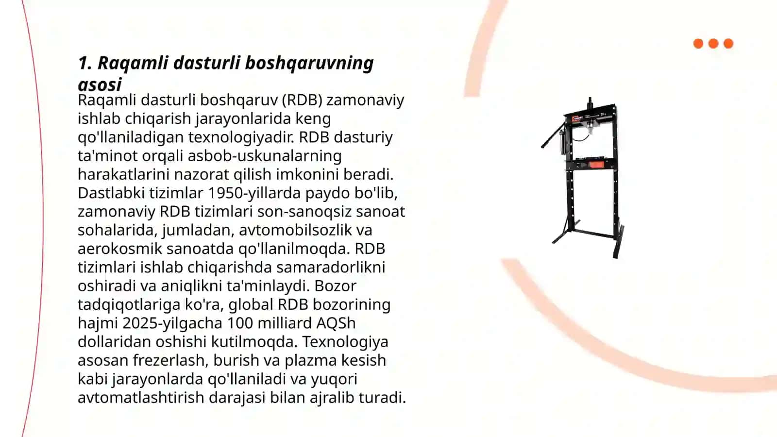 Raqamli dasturli boshqariladigon stanoklar 3