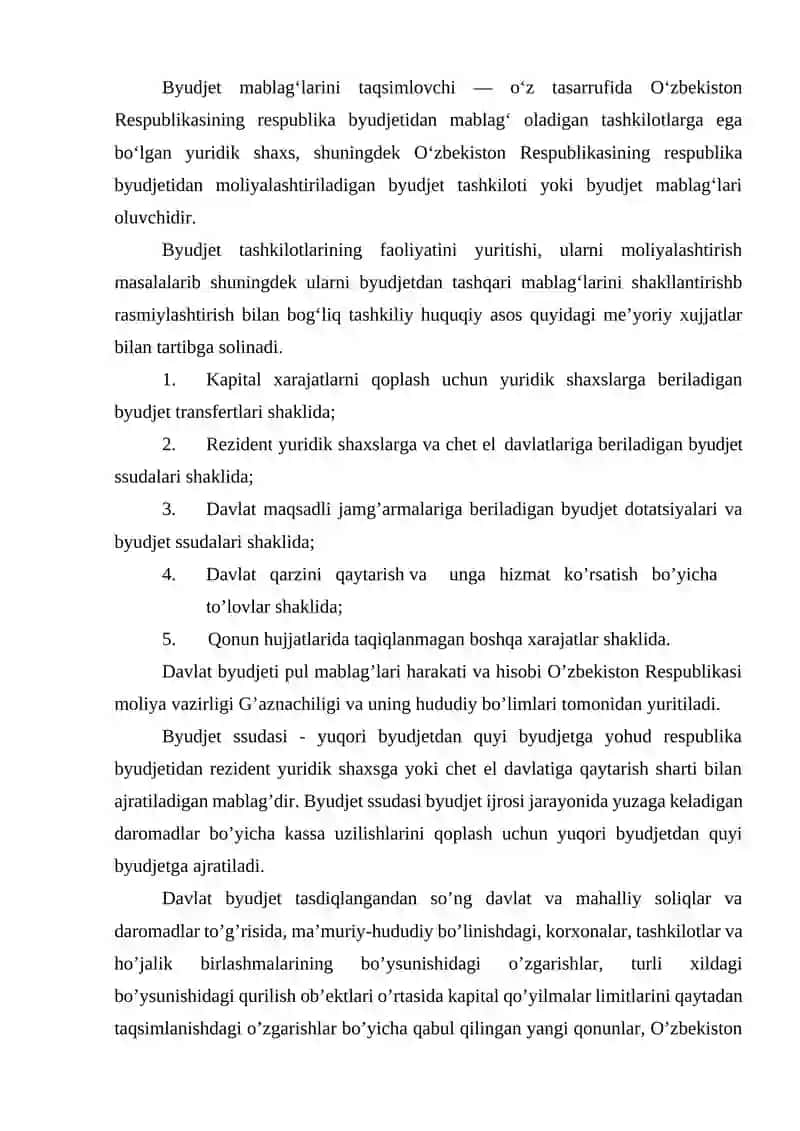Davlat byudjetlarini tarkibiy qismlari 3