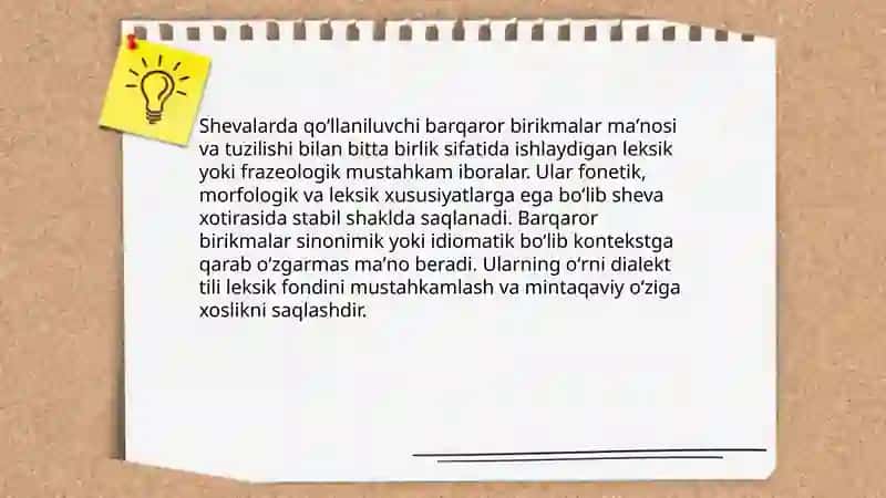 Shevalarda qoʻllaniluvchi barqaror birikmalar 3