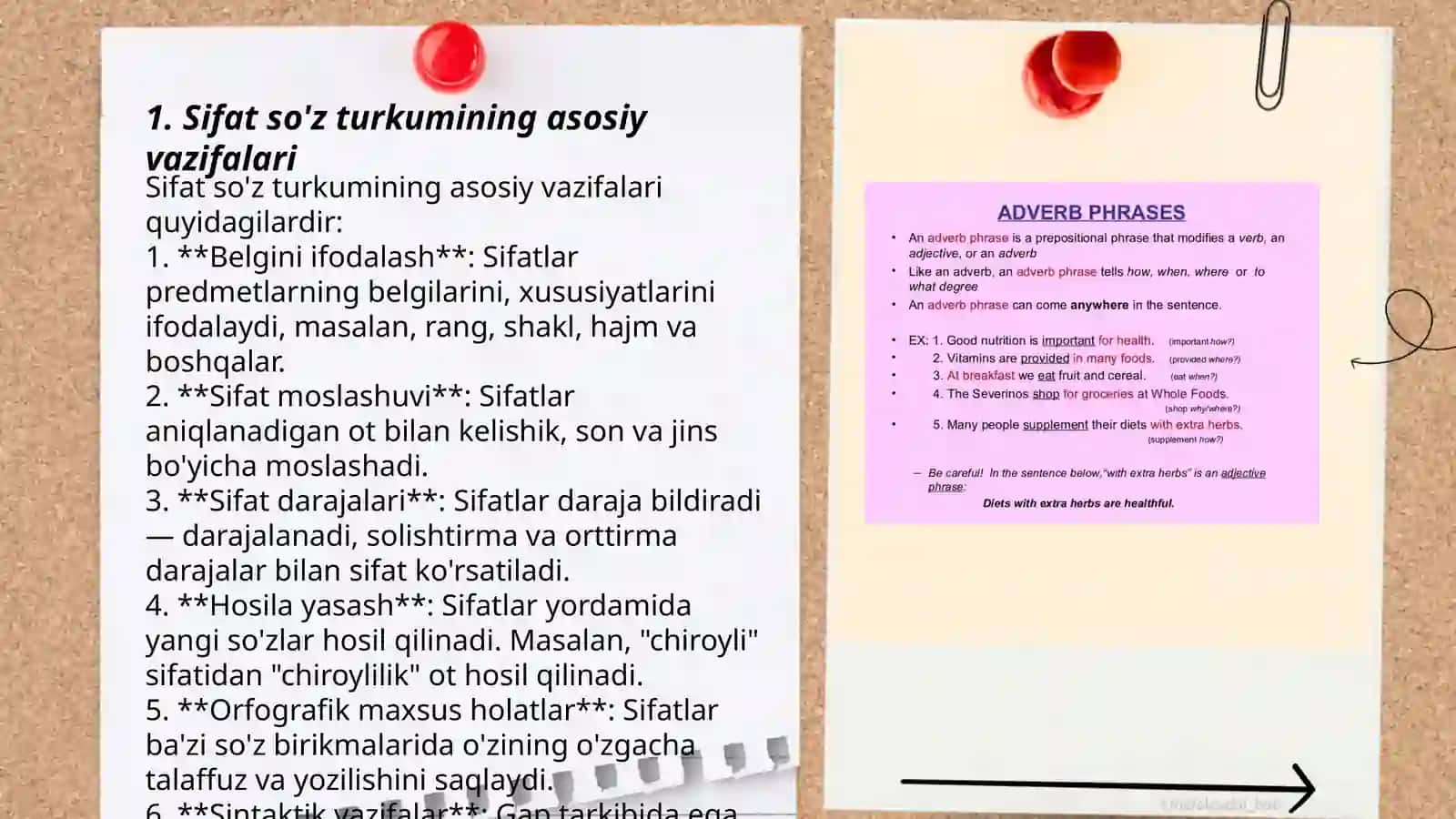 Sifat so'z turkumi 3
