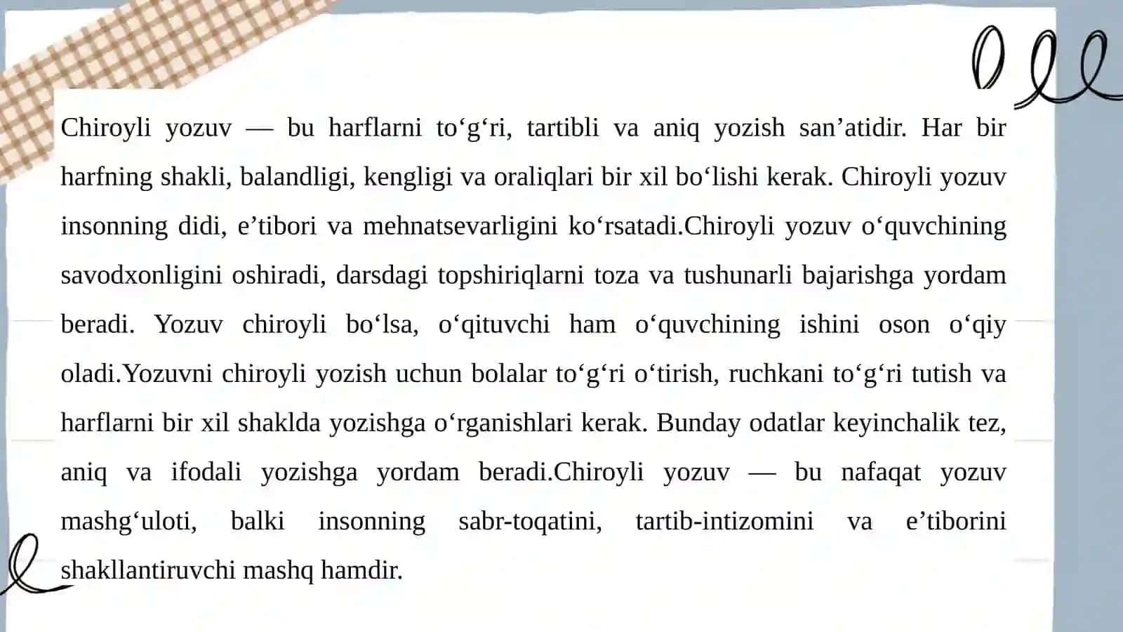 Chiroyli yozuvin fiziologik asoslari 3