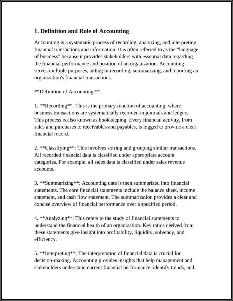 The Essence and Importance of Accounting Organization 3