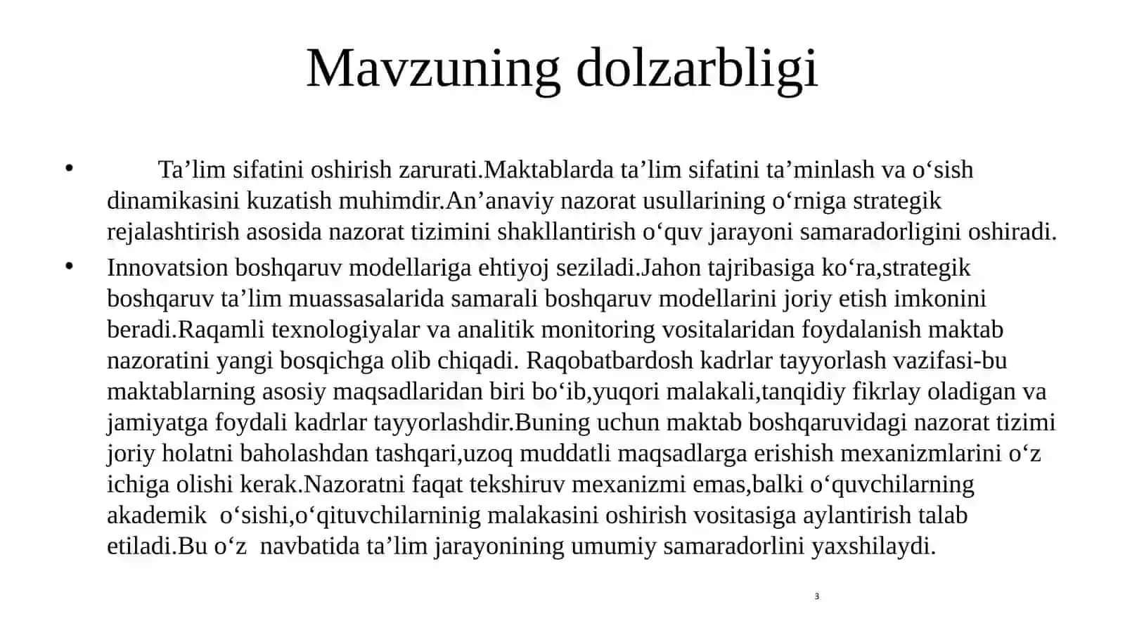 Maktab boshqaruvi danazoratni strategiyagayo‘naltirish 3