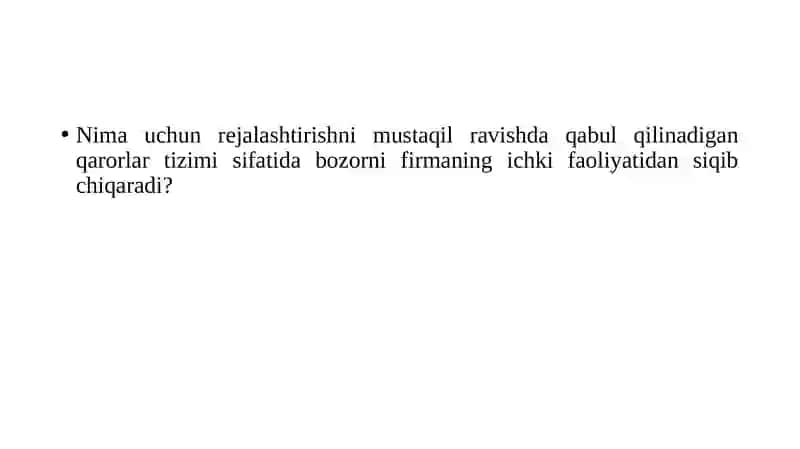 Bozori iqtisodiyoti sharoitida rejalashtirish va boshqarish 3