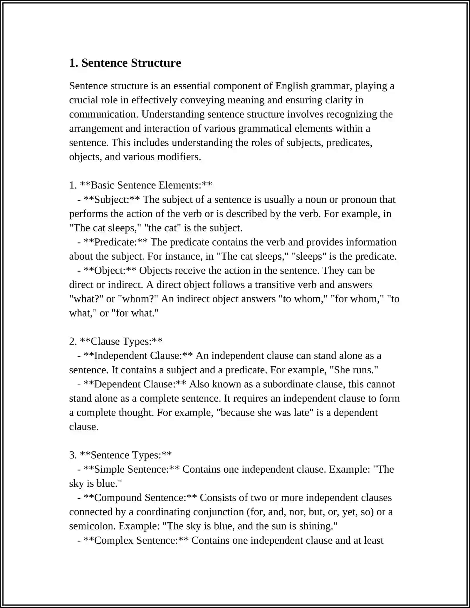 MUSTAQIL ISH (SINTAKSIS. SINTAKSIS QISMLARI. SO'Z BIRIKMASI) 3