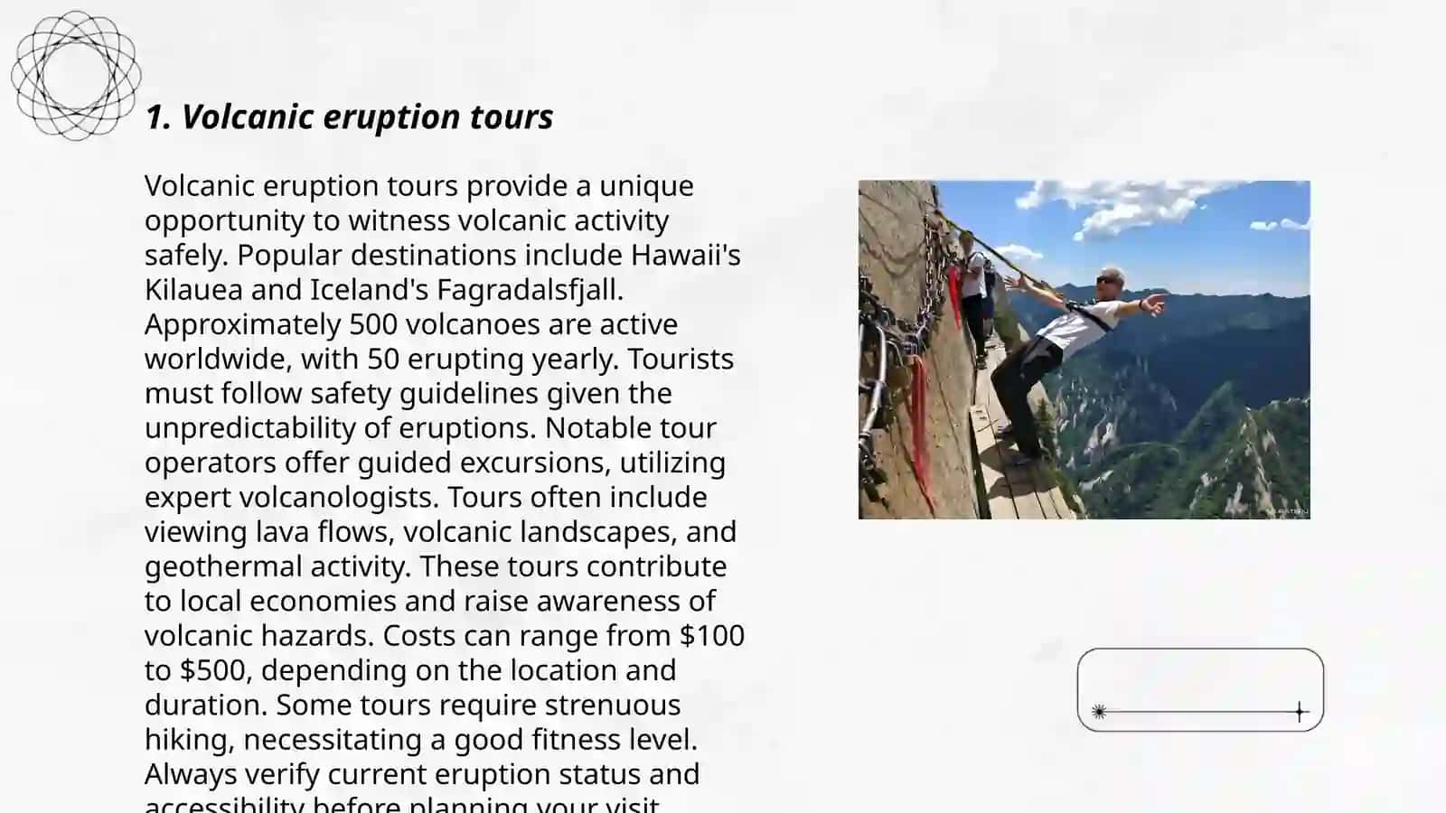 Volcanic eruption tours 3