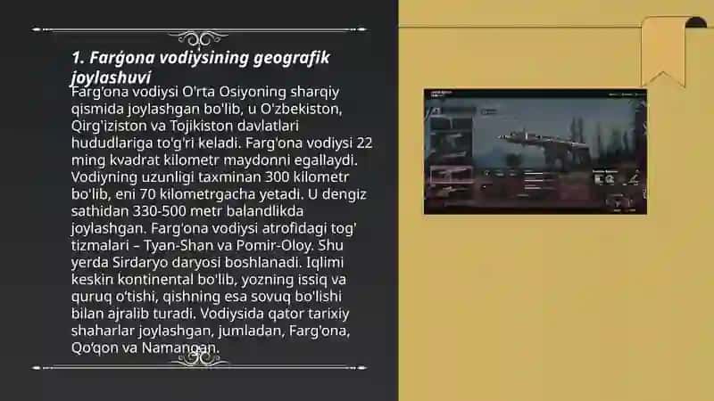 Farģona vodiysini shimoli-sharqiy va sharqiy provinsiyasi 3