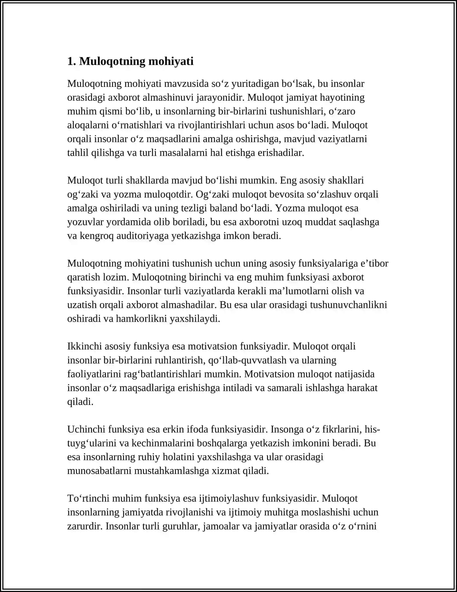 Muloqot Haqida Tushuncha 3