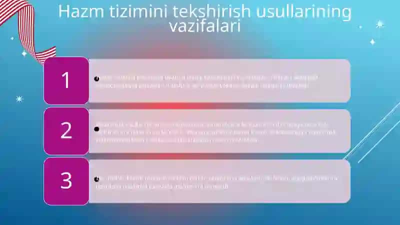 Hazm tizimini instrumental tekshirish usullari 3