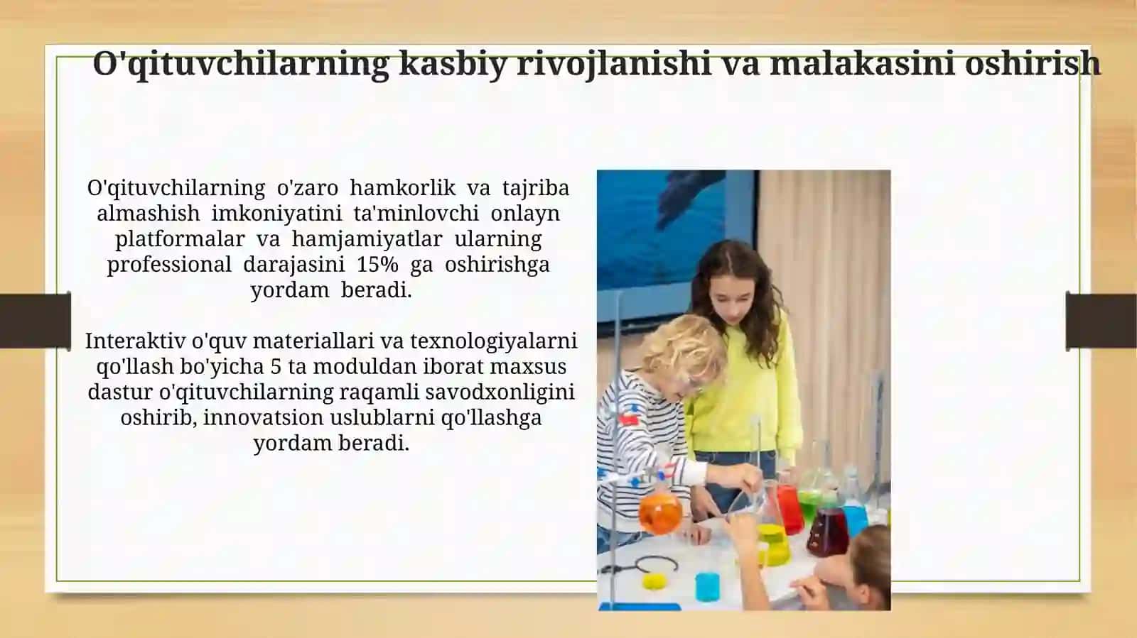 Boʻlajak oʻqituvchilarning innovatsion-pedagogik faoliyatga tayyorlash 3