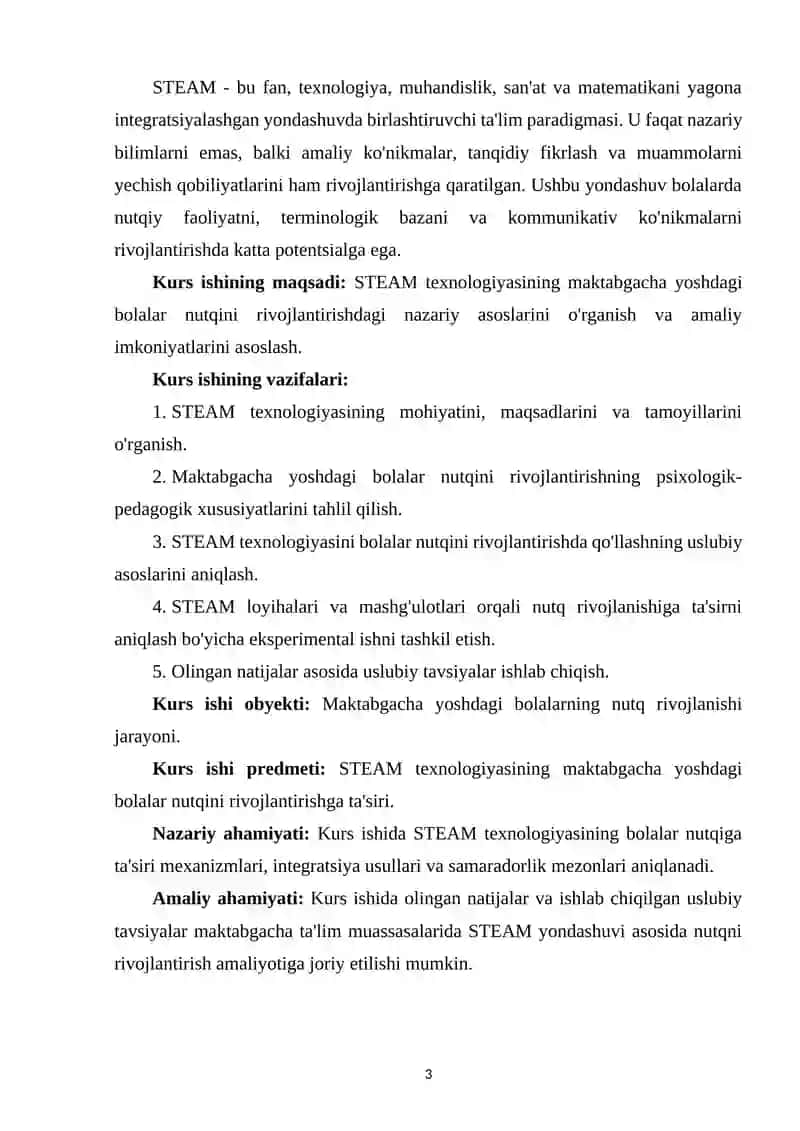 BOLALAR NUTQINI STEAM TEXNOLOGIYASI ASOSIDA O‘STIRISH 3