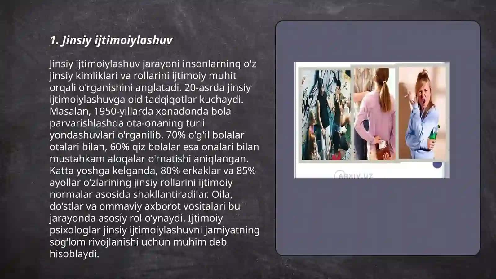 Gender munosabatlari sotsiologiyasi 3