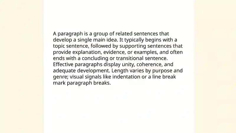 What's a paragraph? 3