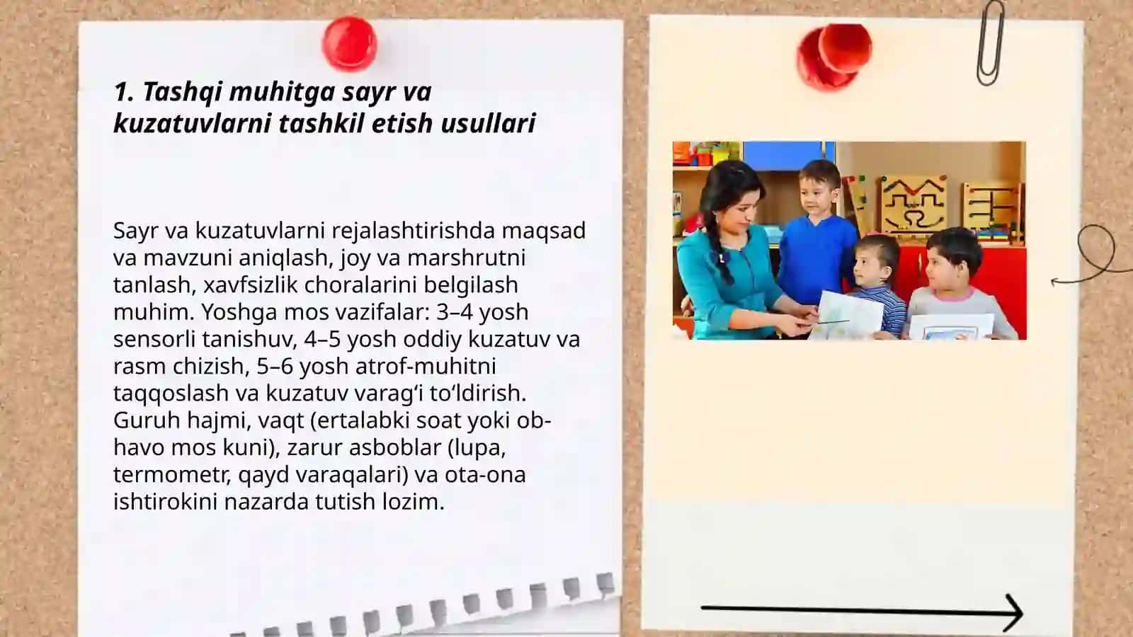 Maktabgacha yoshdagi bolalarni tabiat bilan tanishtirishning amaliy metodi 3
