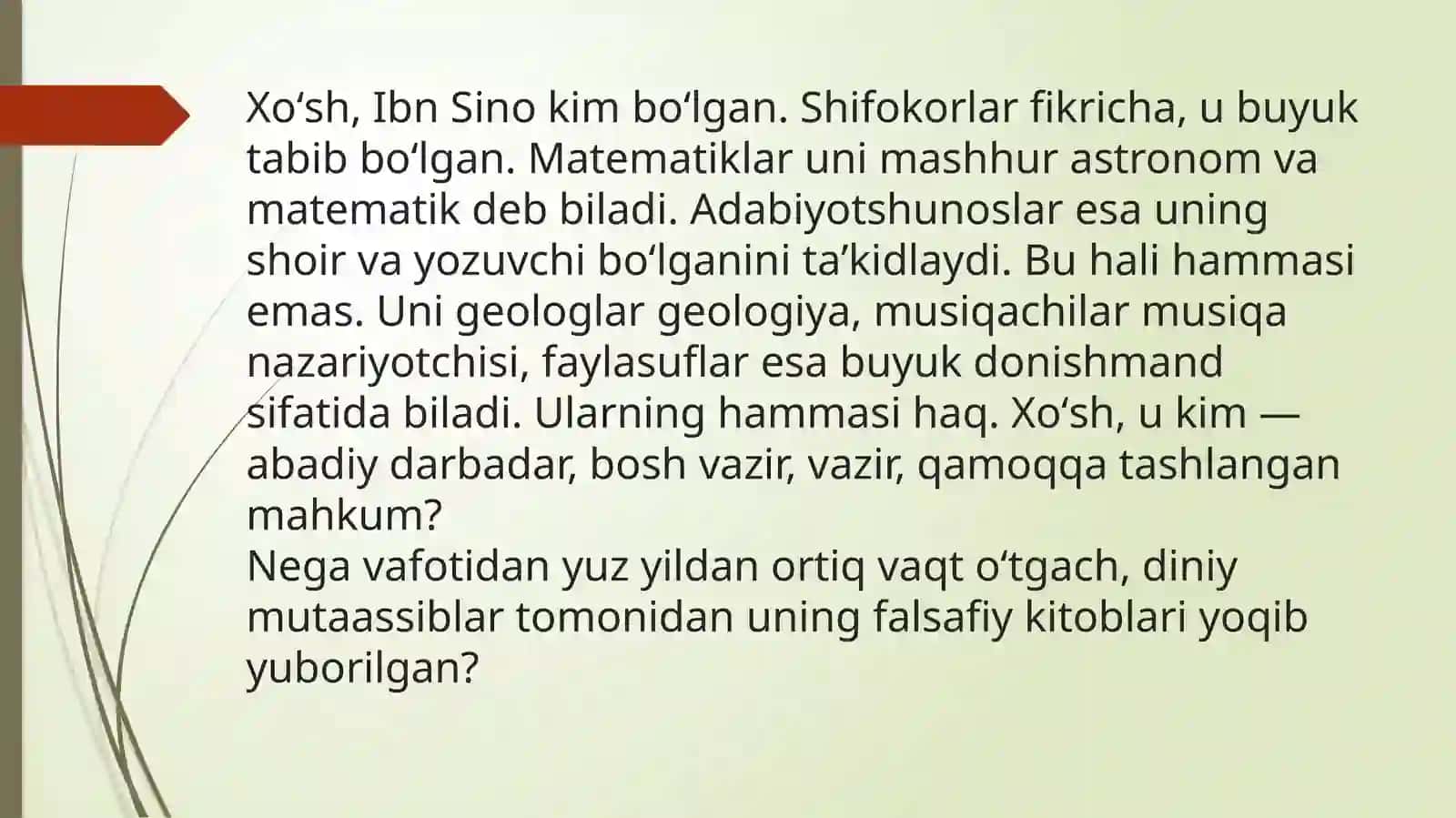 ABU ALI IBN SINONING IJODI VA FAOLIYATI 3