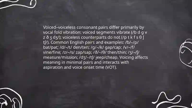 Consonant and pairs 3