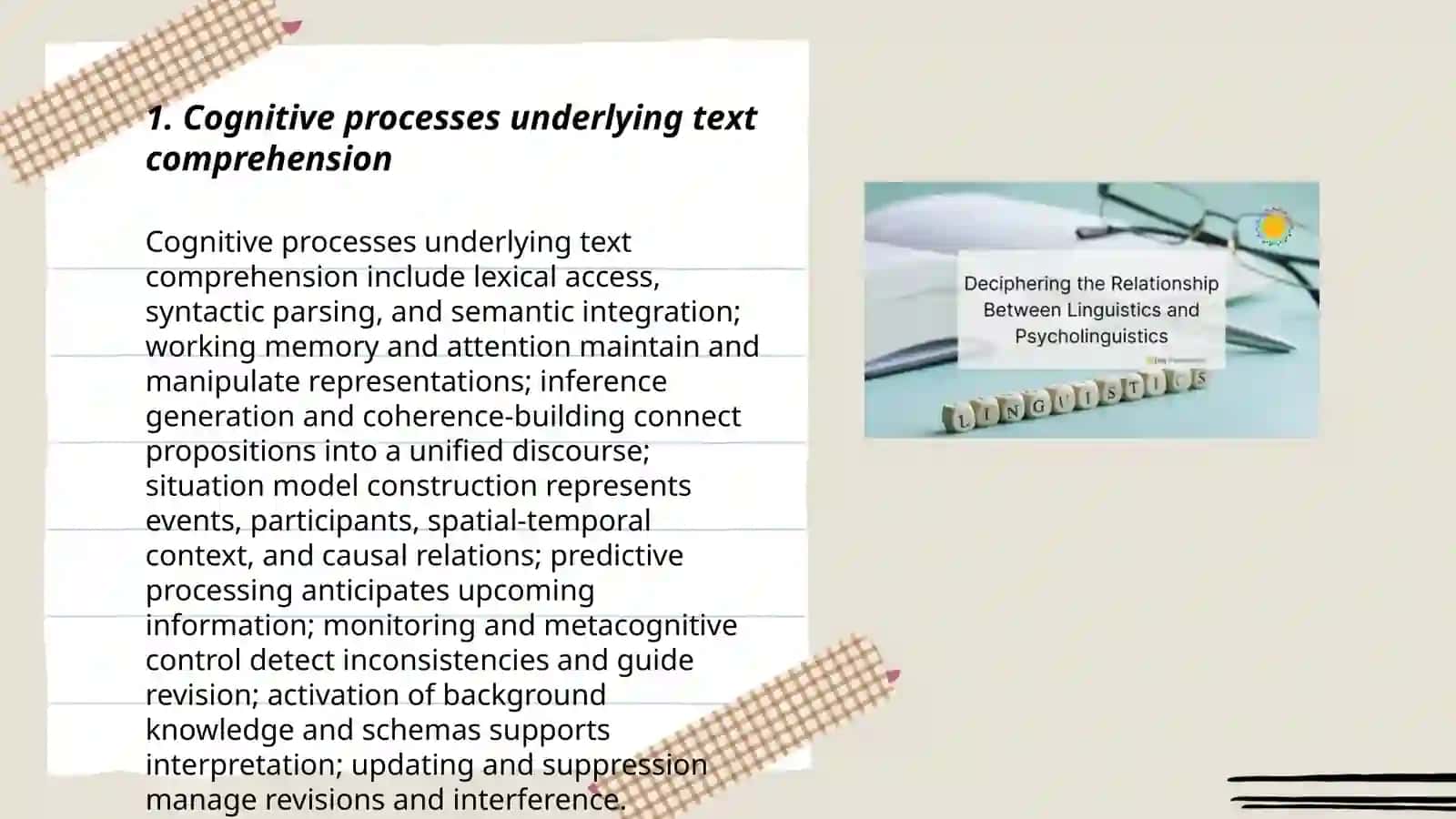 Text as an object of Psycholinguistics 3
