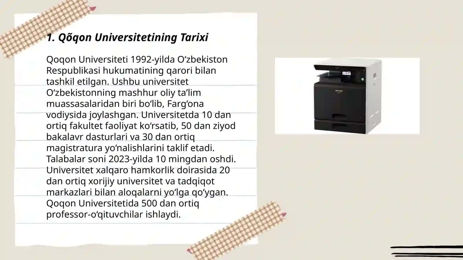 Qõqon Universitetining Tarixi 3