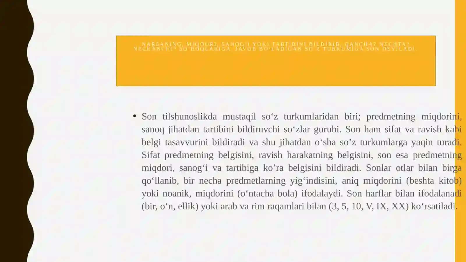 SON SO’Z TURKUMI 3