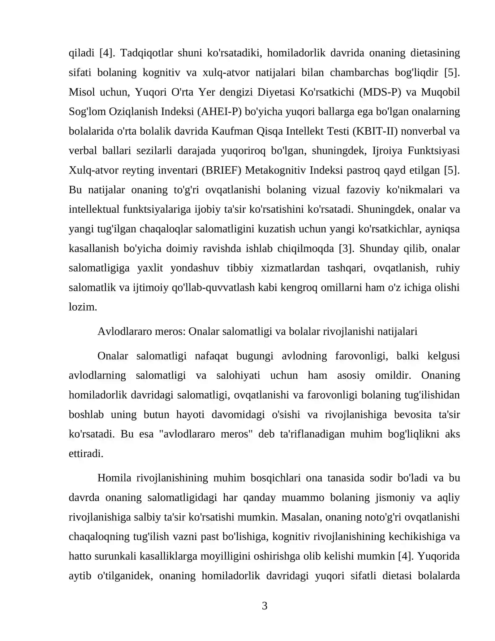 Onalar salomatligi-kelajak poydevori 3