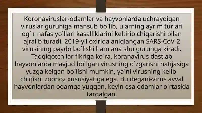 KORONA VIRUS 3