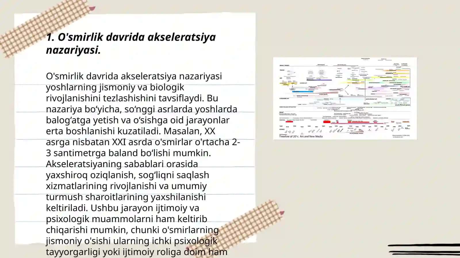 Akselatsiya nazariyasi o'smirlik davridagi psixik rivojlanish xususiyatlari 3