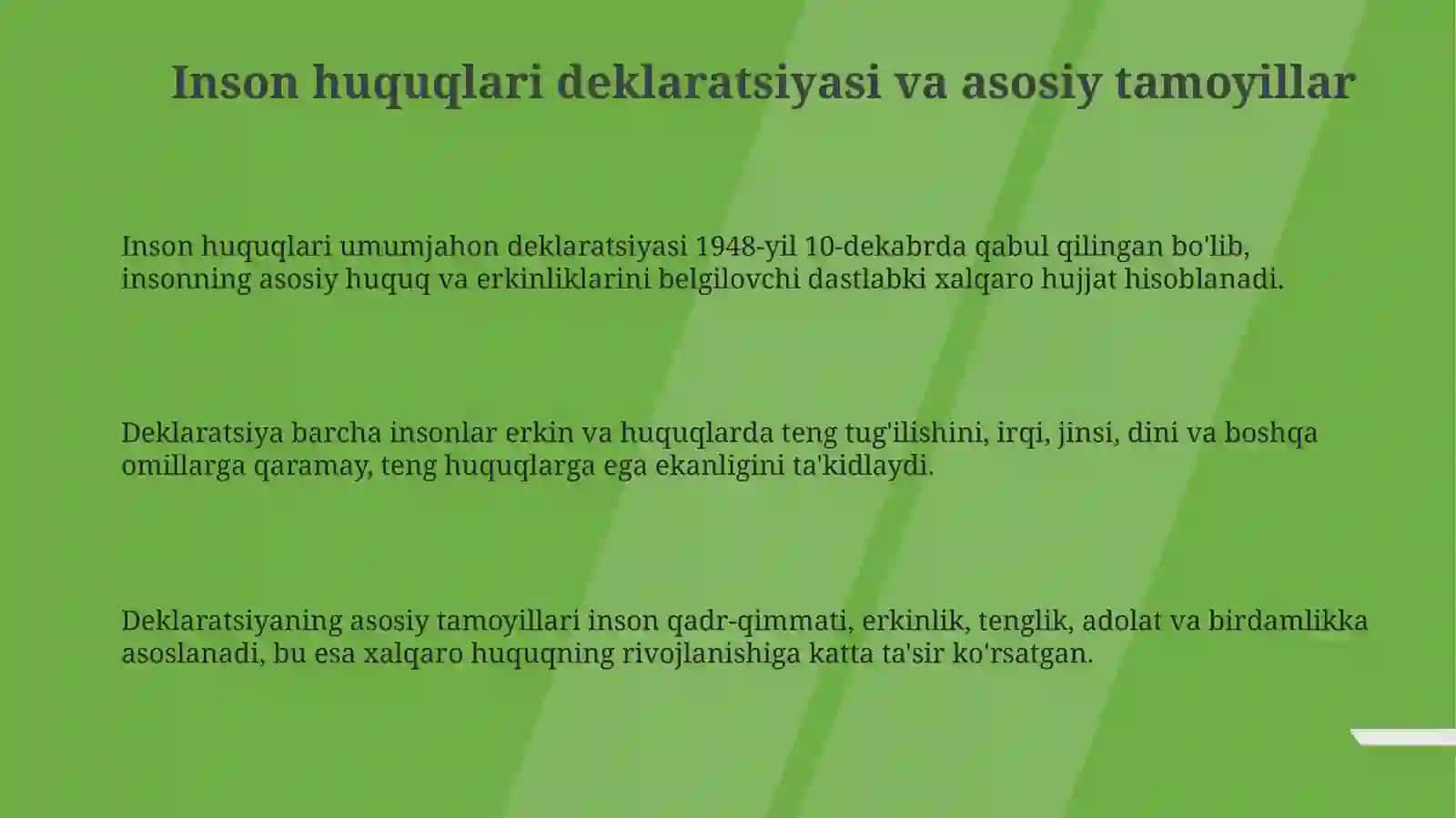 Inson huquqlari va erkinliklari 3