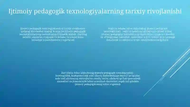 Tarbiyasi Og'Ir Bolalar Bilan Ishlashning Ijtimoiy Pedagogik Texnologiyalari 3