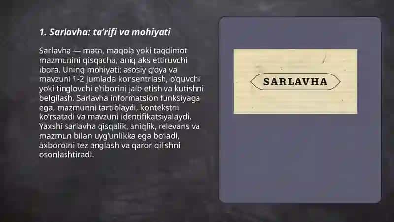 Sarlavha ta'limi 3