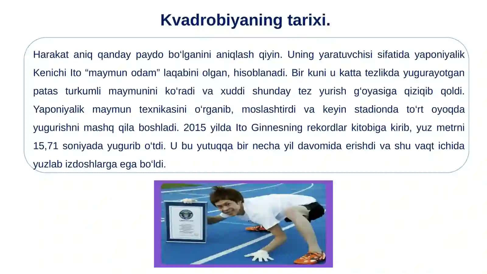 KVADROBIKA TUSHUNCHASI VA TARIXI 3