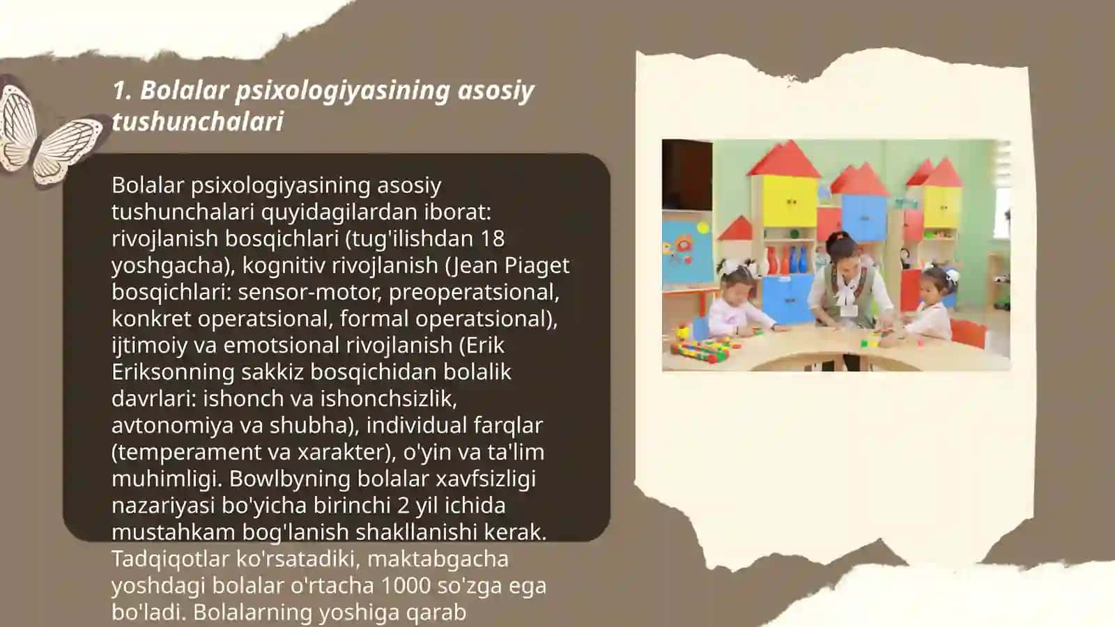 Bolalar psixologiyasi fanini oʻqitish metodikasi 3