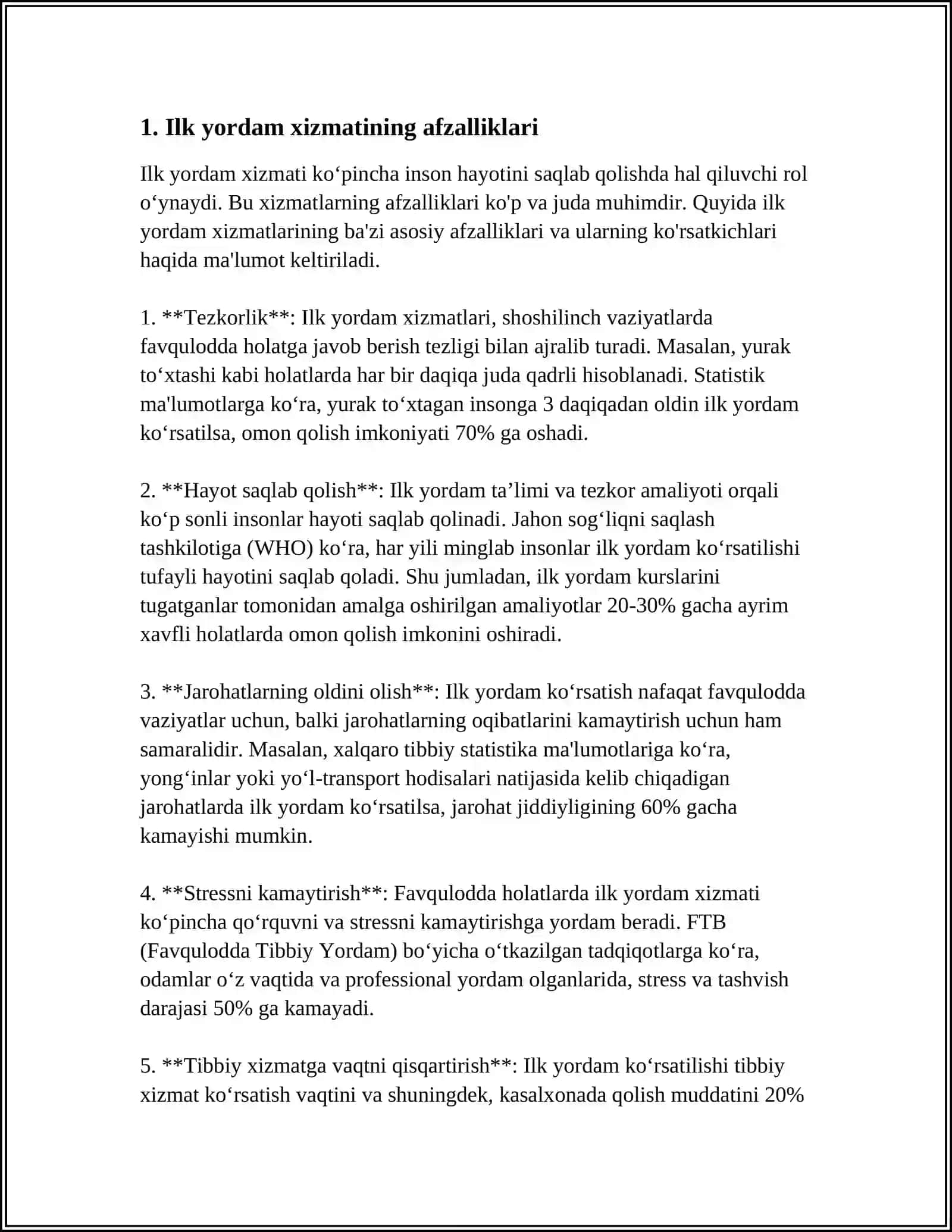 ILK YORDAM XIZMATI DASTURINING TAHLILI IJOBIY TOMONLARI VA KAMCHILIKLARI 3