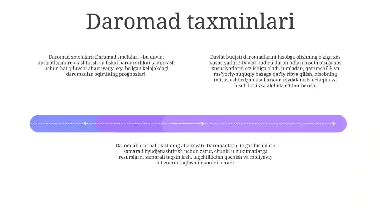 Davlat Byudjeti Daromadlari Hisobining Xususiyatlari 3