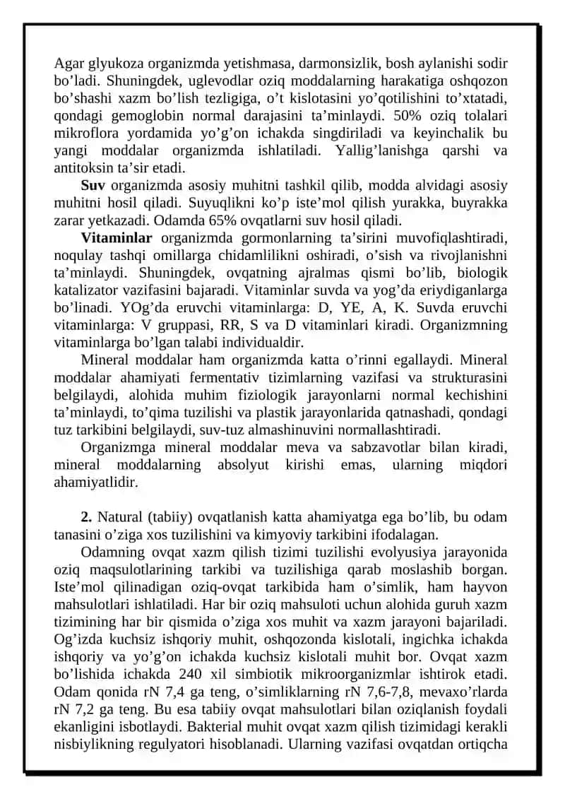 Sog’lom turmush tarzi va uning asosiy va qoyimcha omillari 3