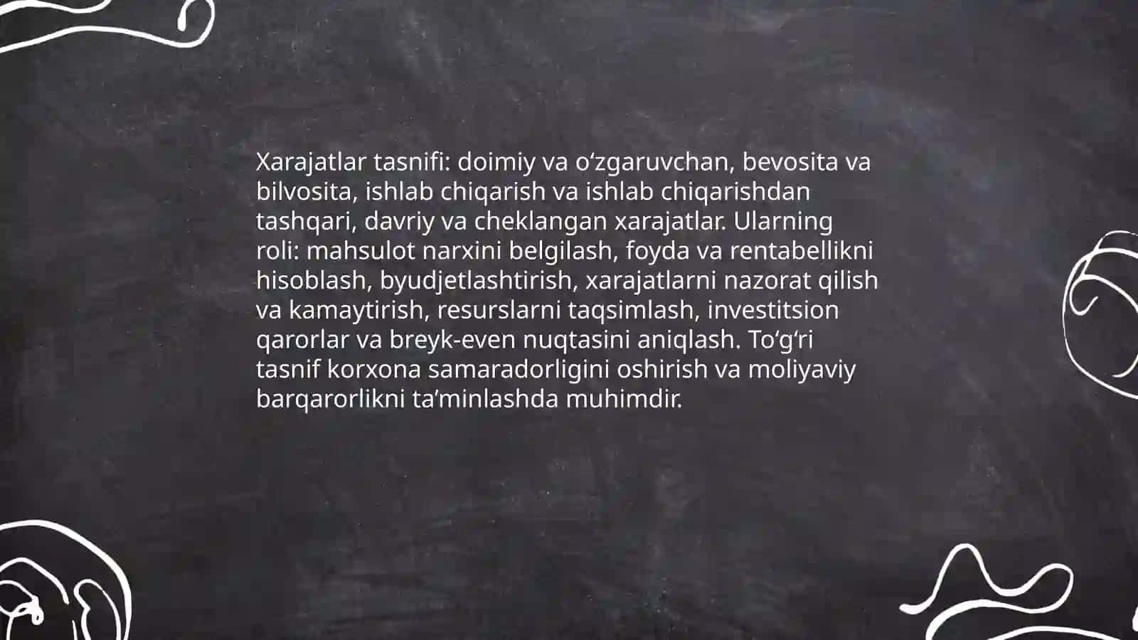 Xójalik yurituvchi subyektlarning xarajatlari foydasi va rentabelligi 3