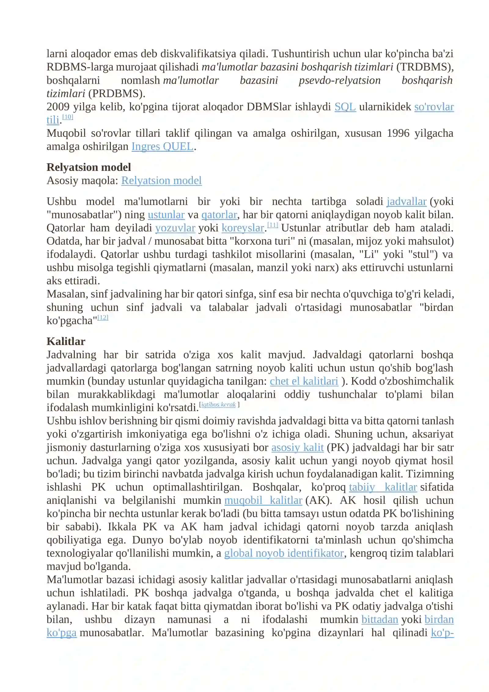 Rеlyatsion modеl 3