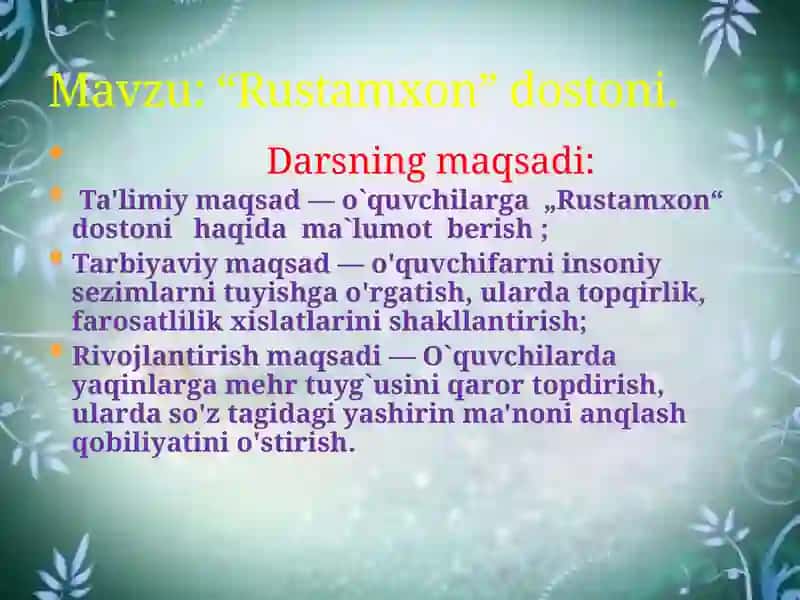 Rustamxon 3