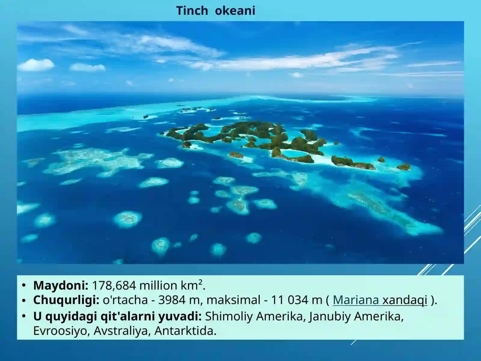 Gidrosferaning tarkibiy qismlari 3