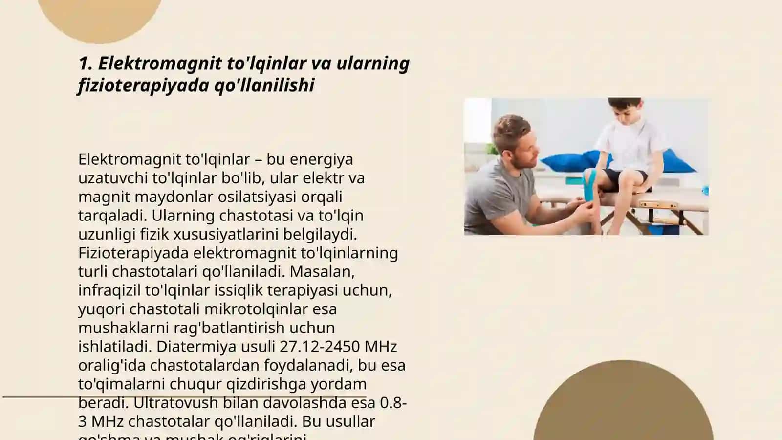 Past va yuqori chastotali fizoter pevtik appartlar 3