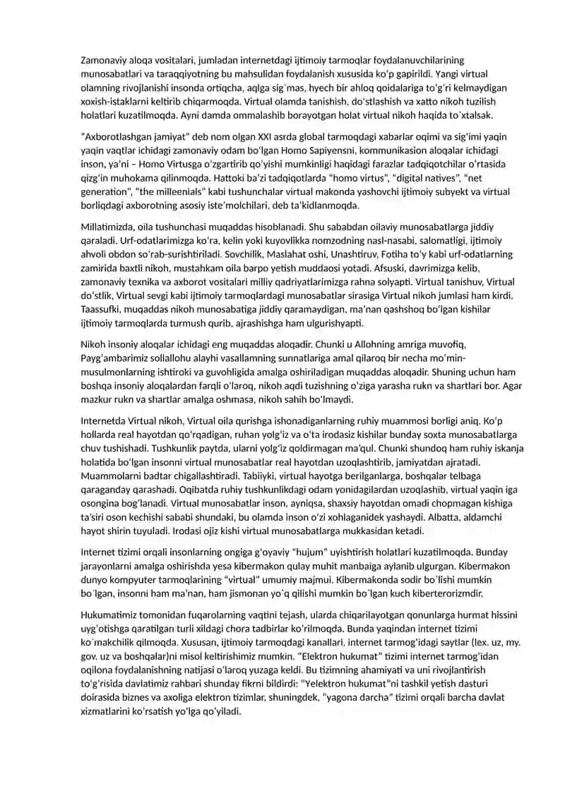 Меdiа mаydоndа ахbоrоt tаrqаtish mаdаniyаti 3