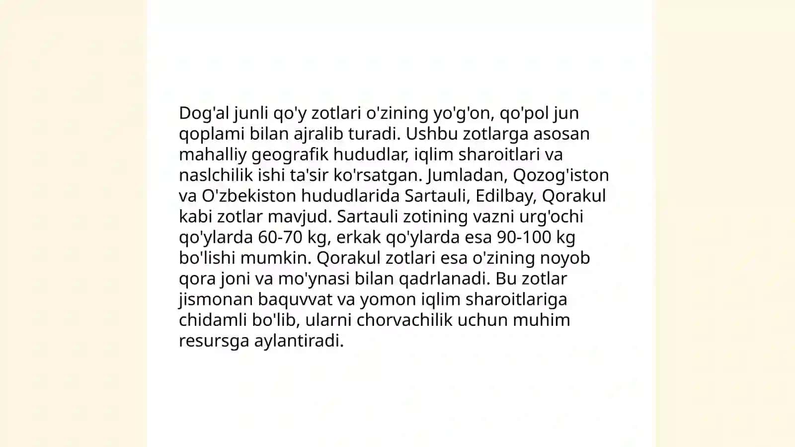 Dog'al junli qo'y zotlarni banitirovka qilish mavzusida 10 betlik slayt 3