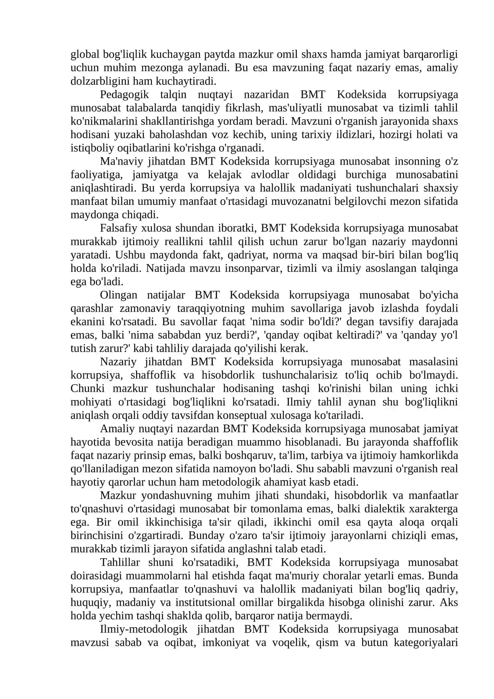 BMT KODEKSIDA KORRUPSIYAGA MUNOSABAT 3