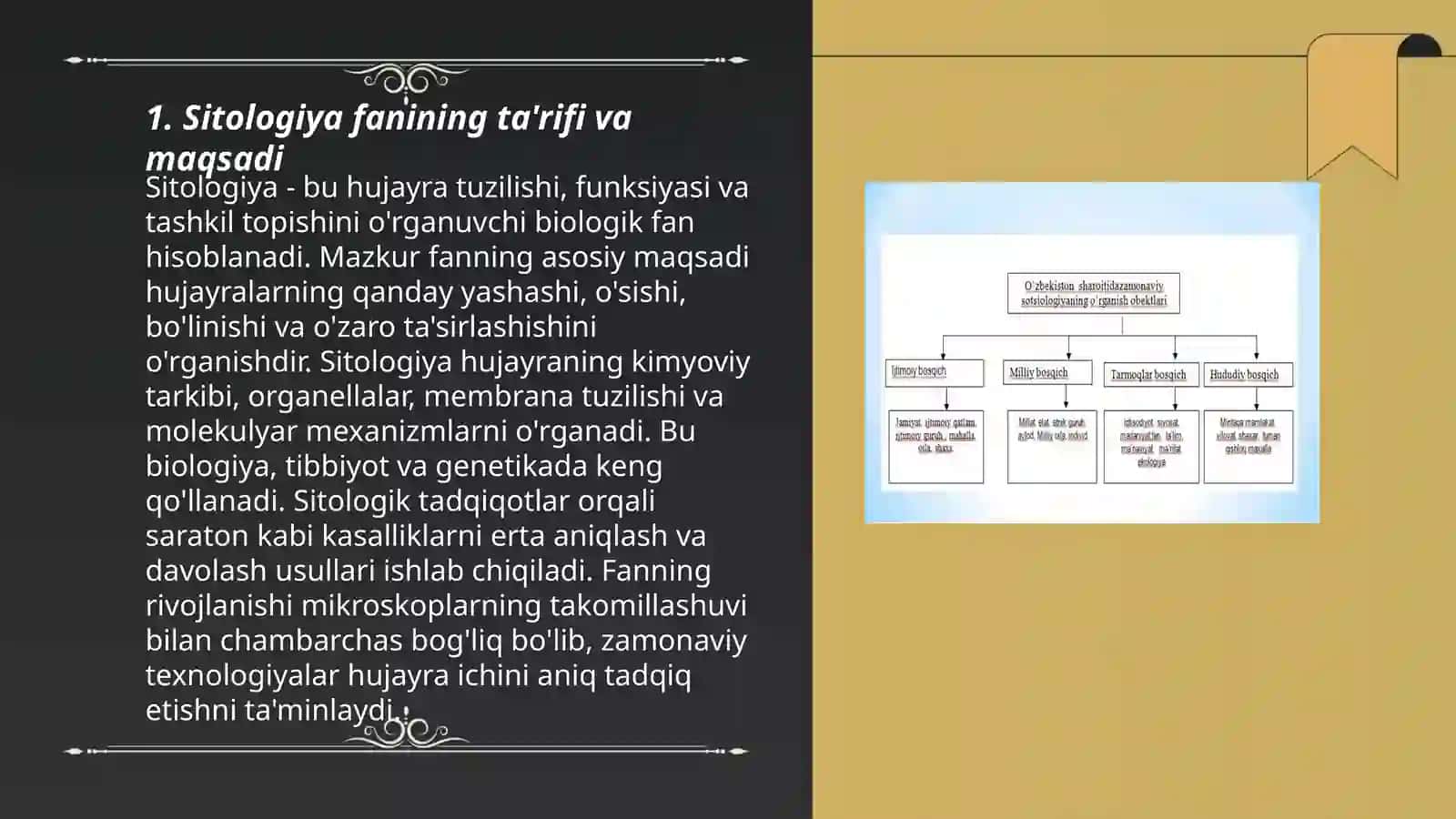 Sitologiyaga kirish maqsadi vazifasi va muammolari 3