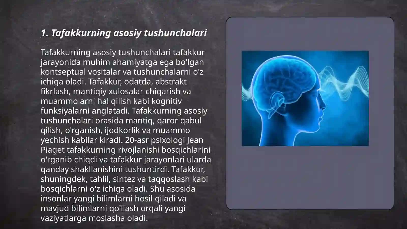 Tafakkur. Intelekt va kreativlik 3