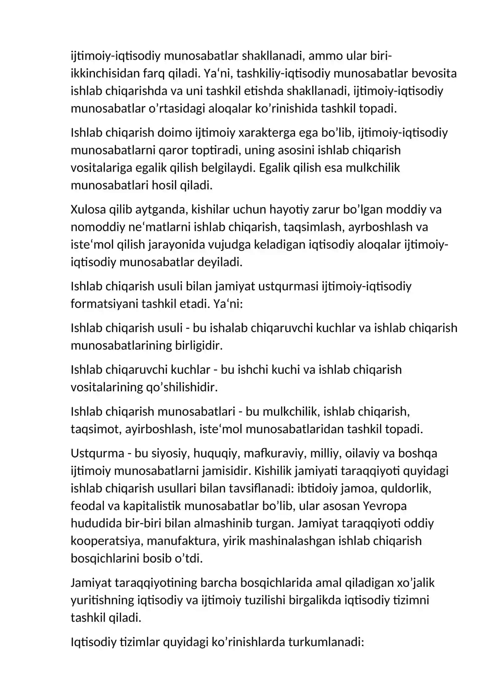 IQTISODIY TIZIM MODELLARI 3